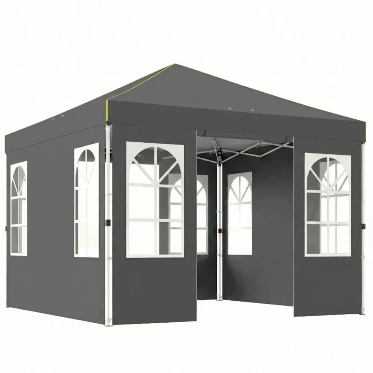 Gazebo 3x3m Waterproof Stable Winterproof Pop-up F - Image 1