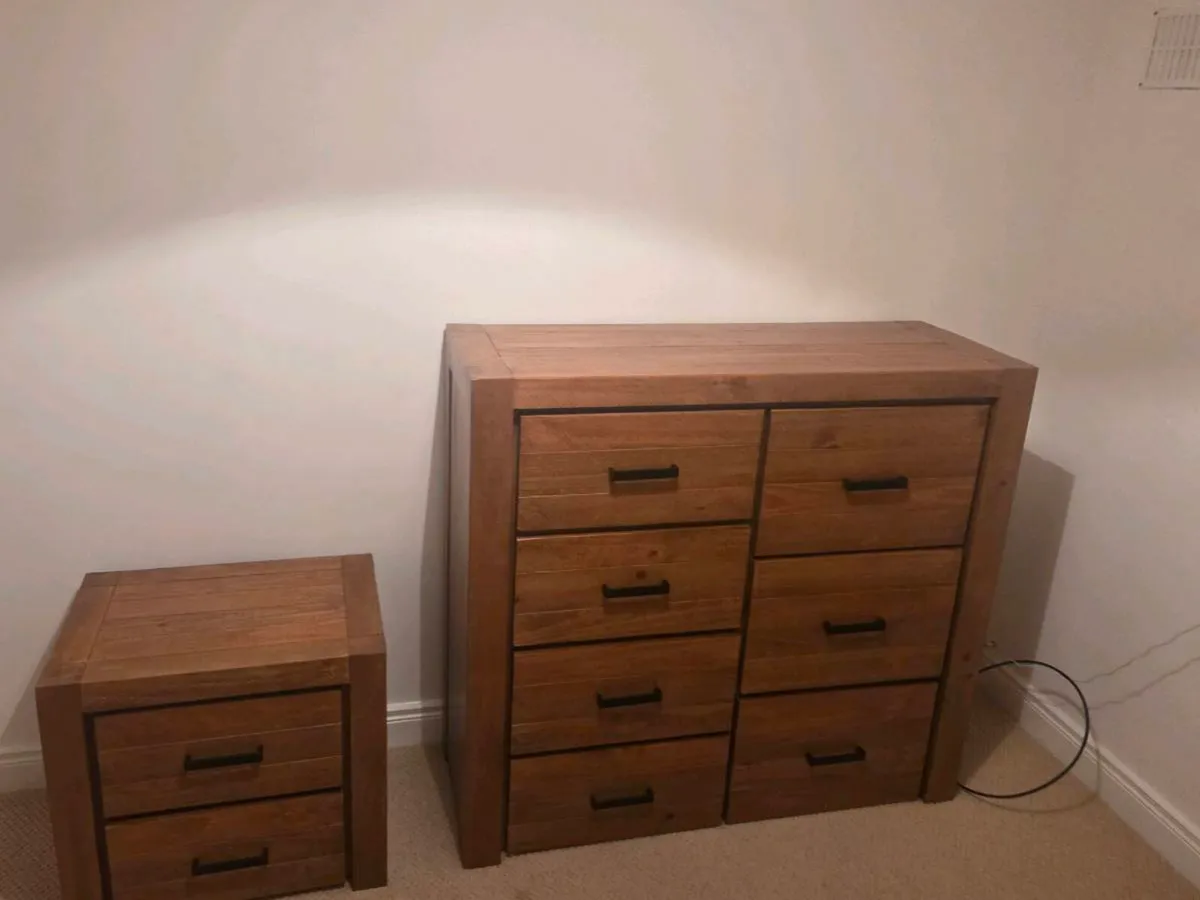 Chest of Drawers and Matching Locker - Image 1