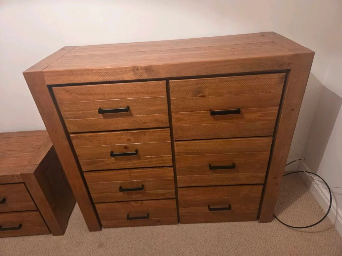 Chest of Drawers and Matching Locker - Image 3