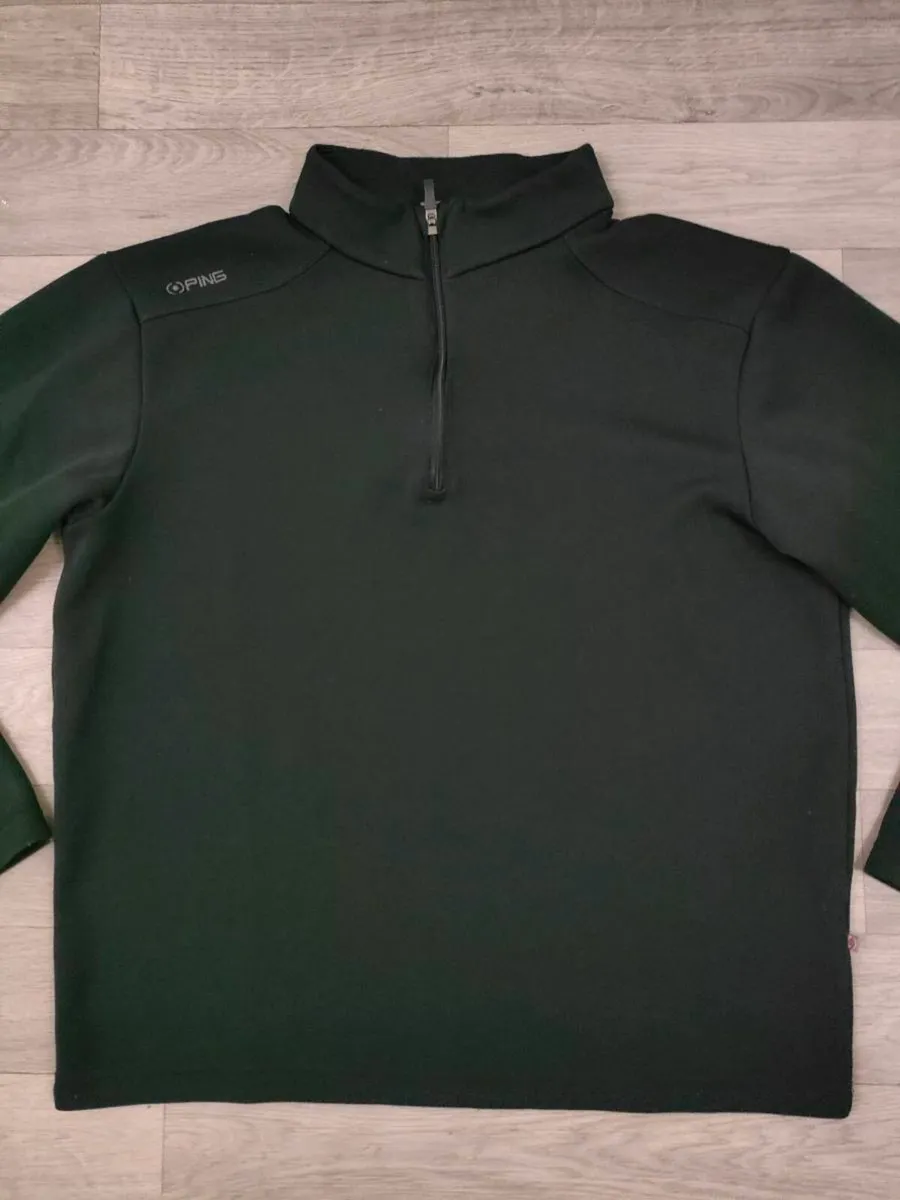 Ping Half Zip Golf Jumper Mens M/L - Image 2