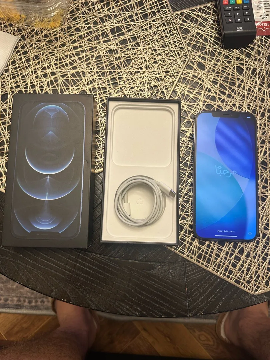 iPhone 12 Pro Max Blue & 14 Pro Max purple - Image 2