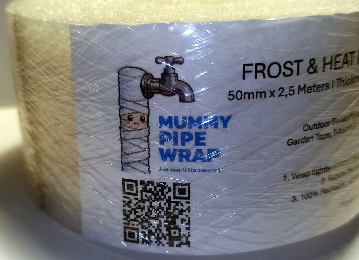 Mummy Pipe Wrap (Surplus Wrap Insulation) - Image 2