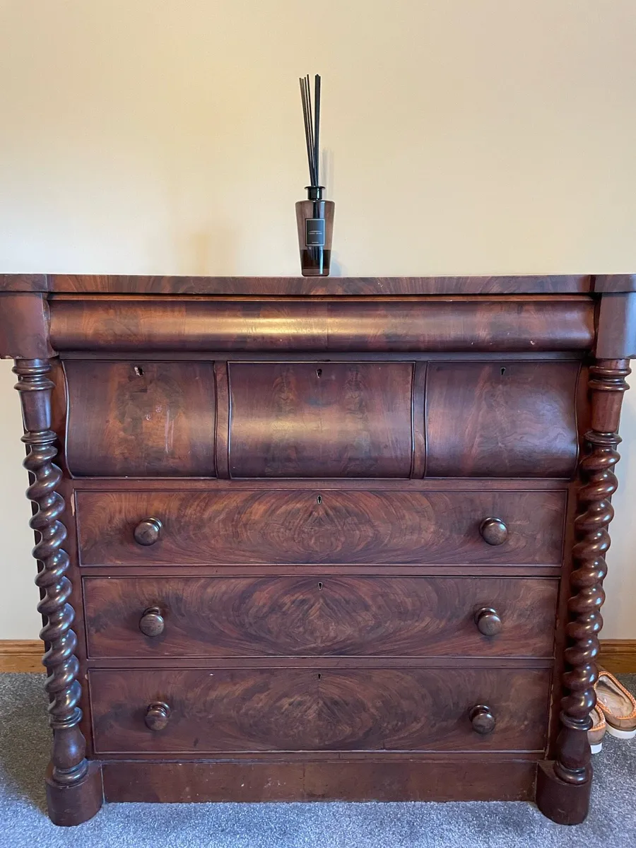 Antique tall boy - Image 1