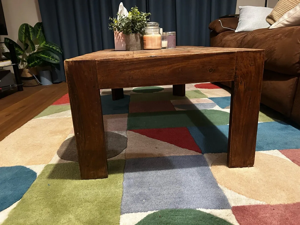 Rustic Coffee Table - Image 2
