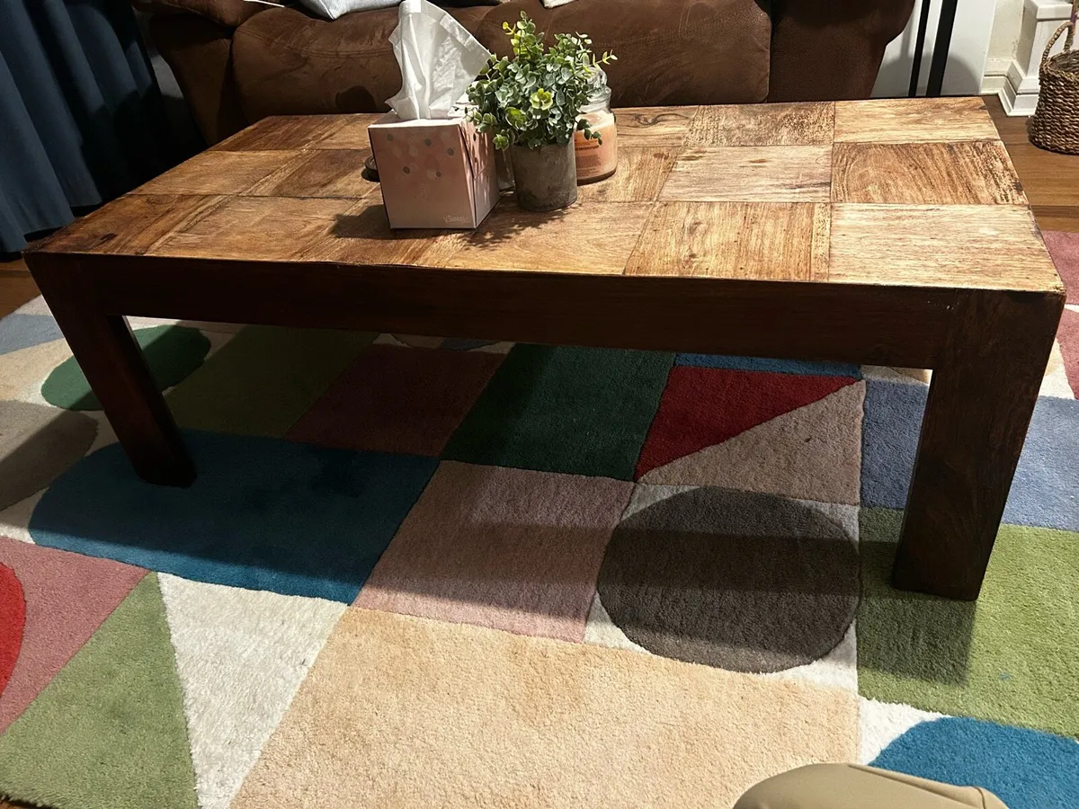 Rustic Coffee Table - Image 4