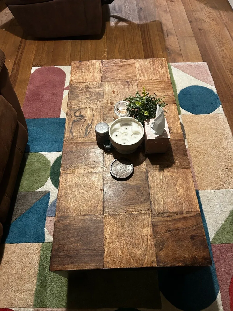 Rustic Coffee Table - Image 1