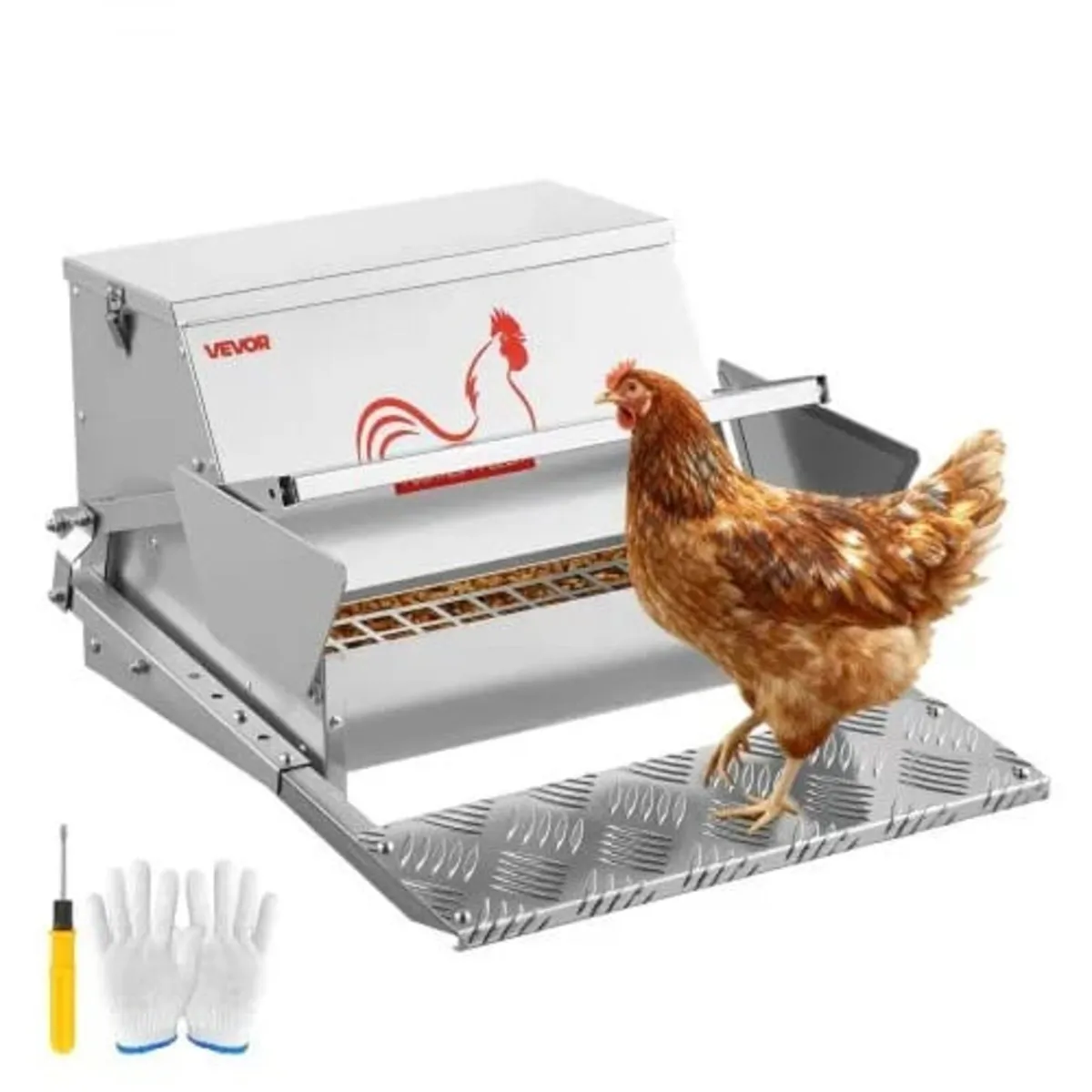 Automatic Chicken Feeder, 25 lbs Capacity, Rainpro - Image 1