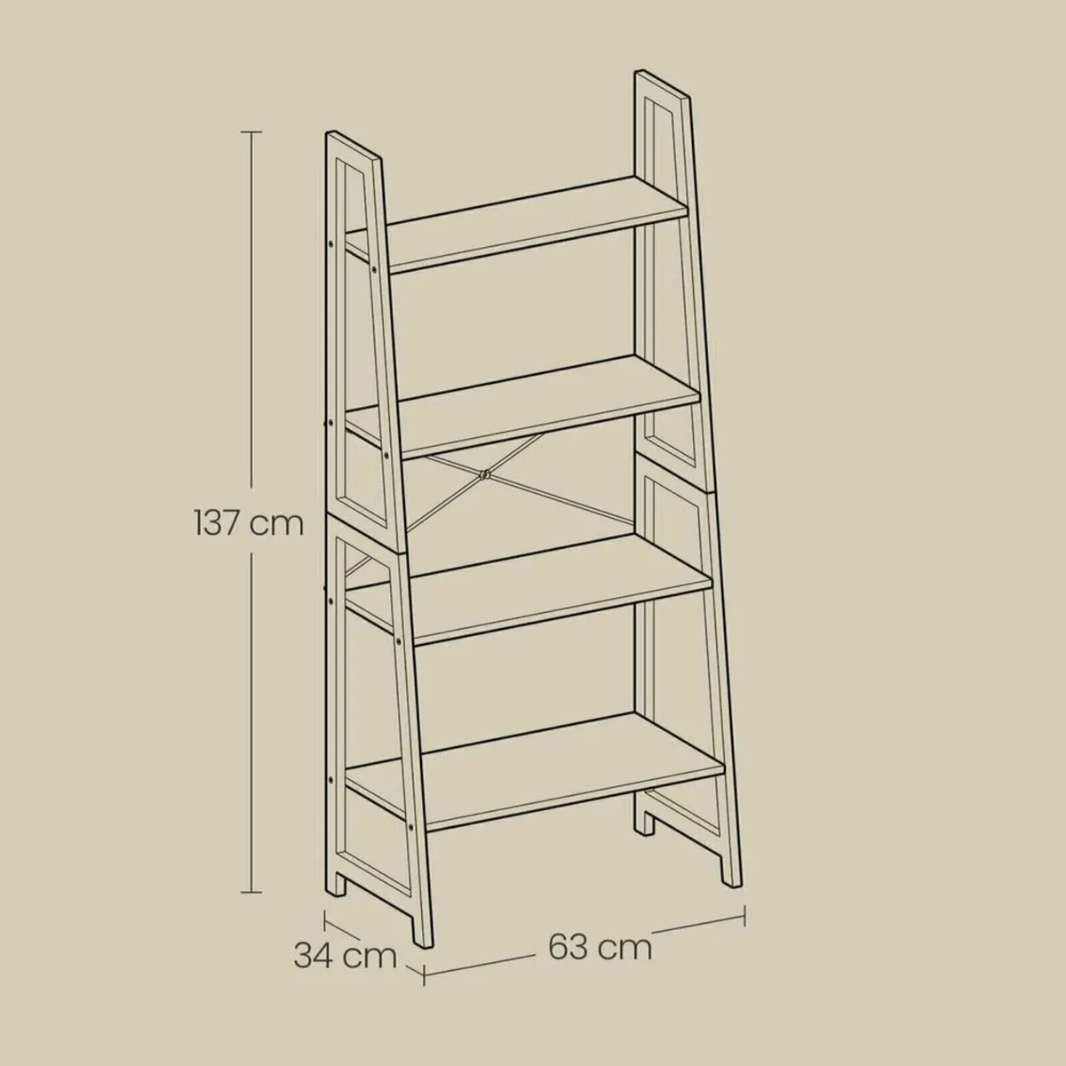 NEW Bookcase Display Unit - Fit into car.. - Image 3