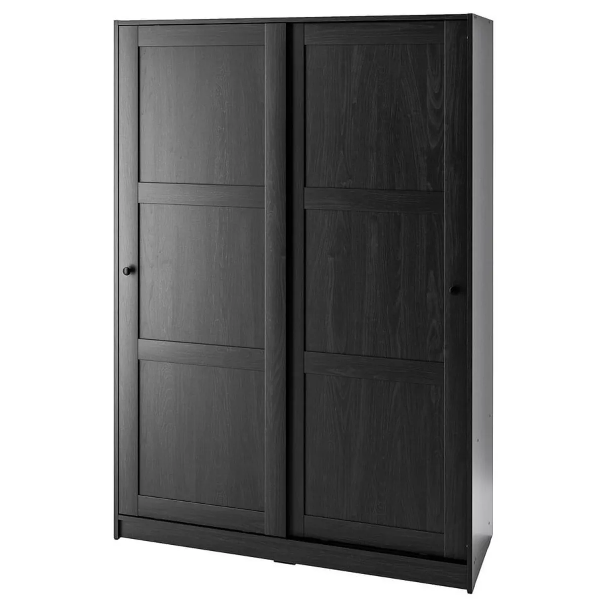 Two IKEA Rakkestad wardrobes, black-brown, gone to - Image 2