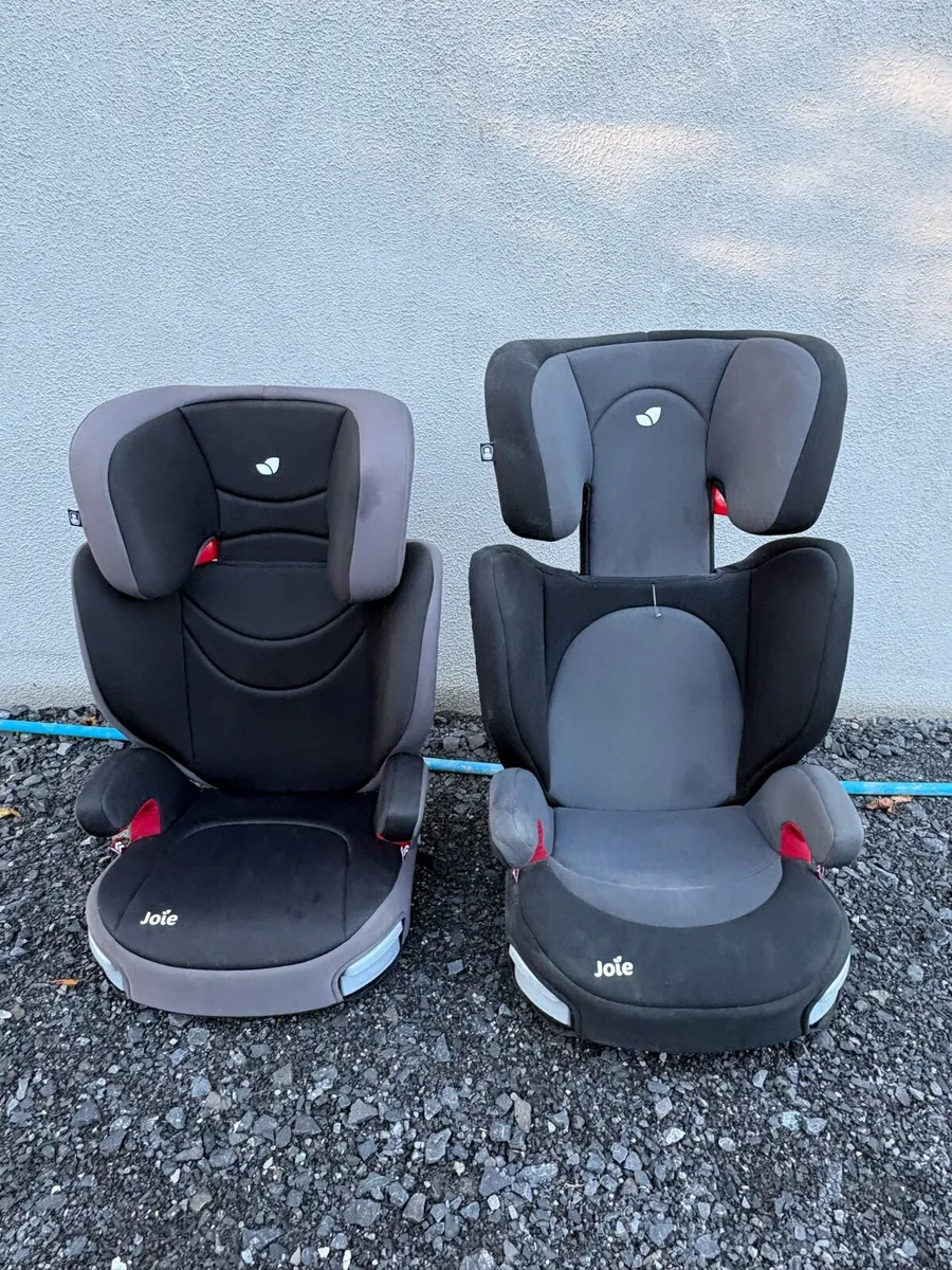 2 x Joie High-Back Booster Car Seats - Image 1