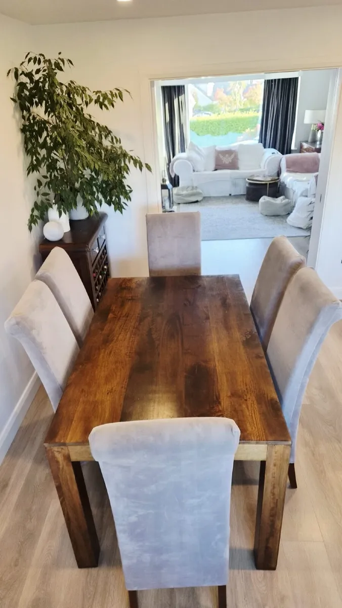 Dining Table and Chairs - Image 1