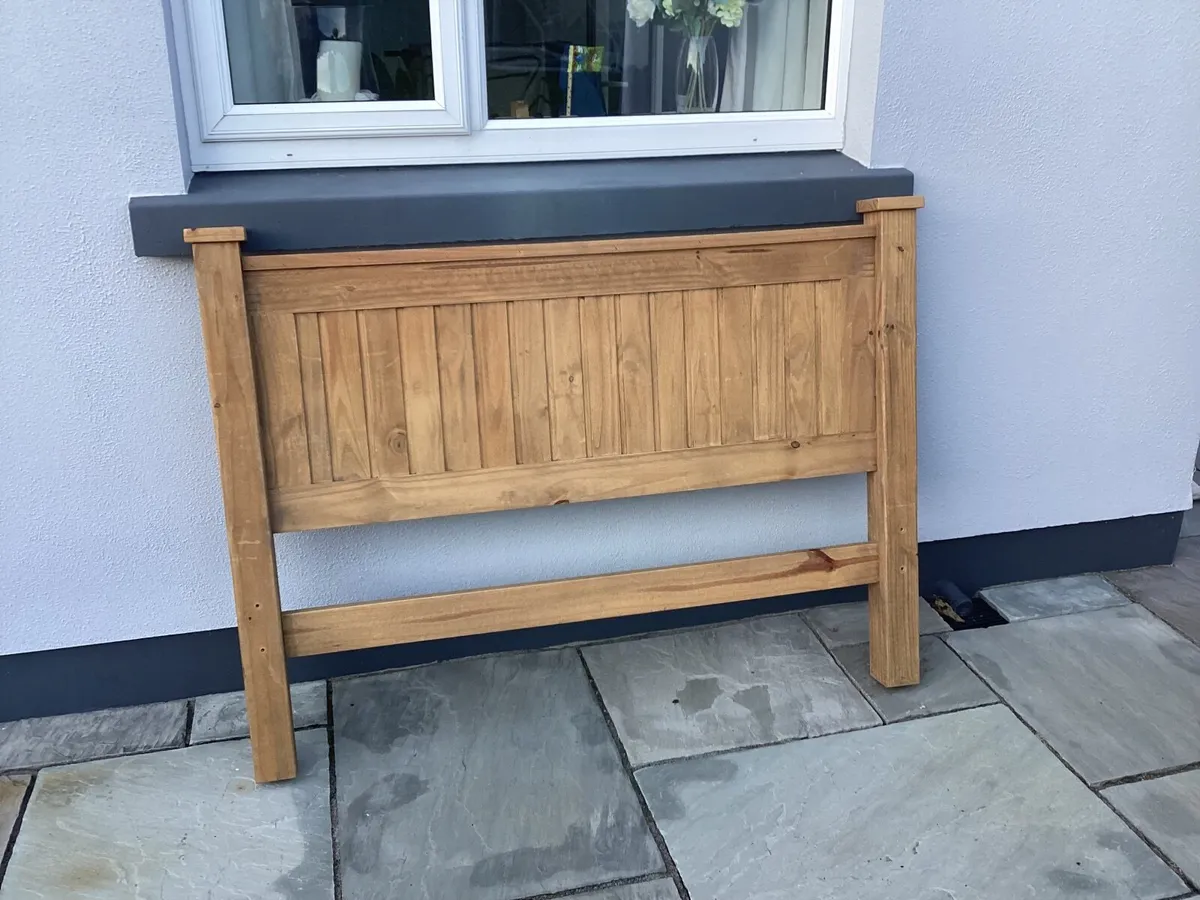 Double Bed & Locker (Mexican Pine) - Image 2