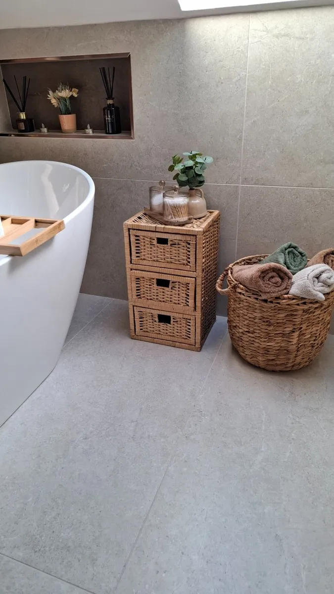 Wicker Rattan Storage Drawers - Image 3