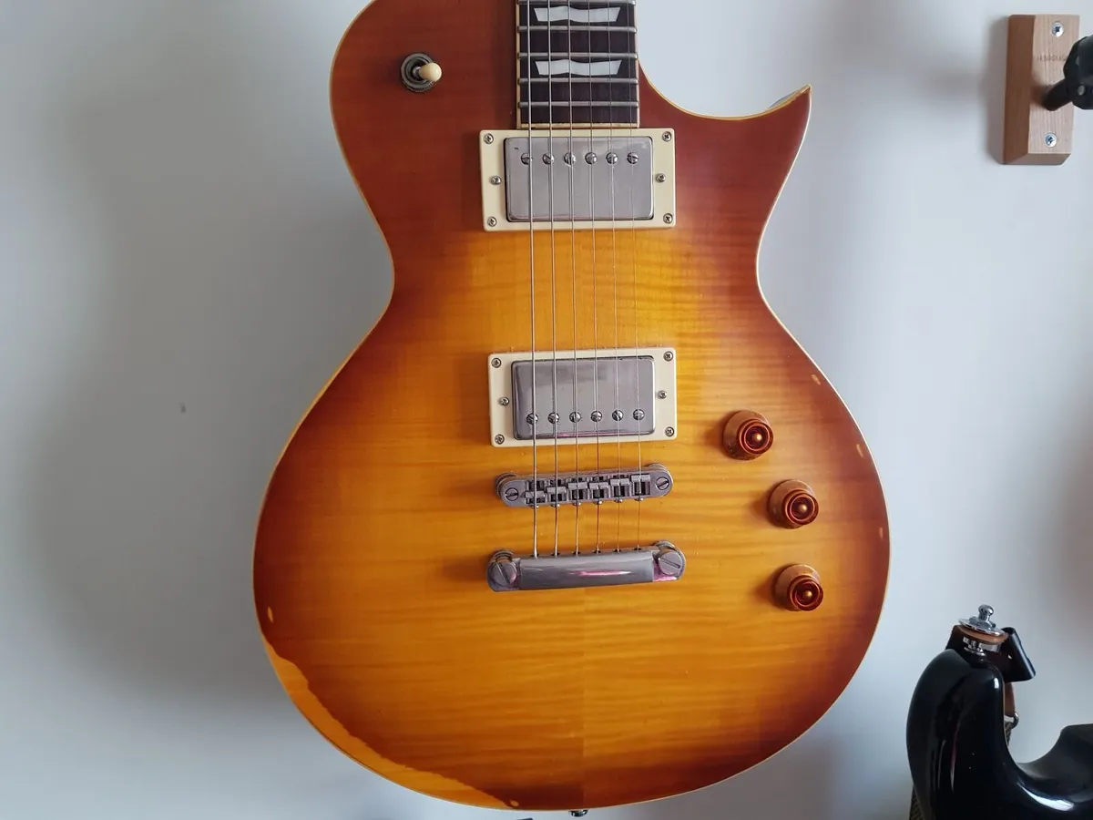 ESP LTC EC-256 Aged Honey Burst - Image 4