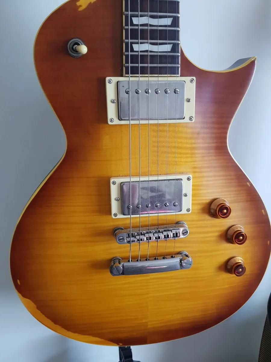 ESP LTC EC-256 Aged Honey Burst - Image 3