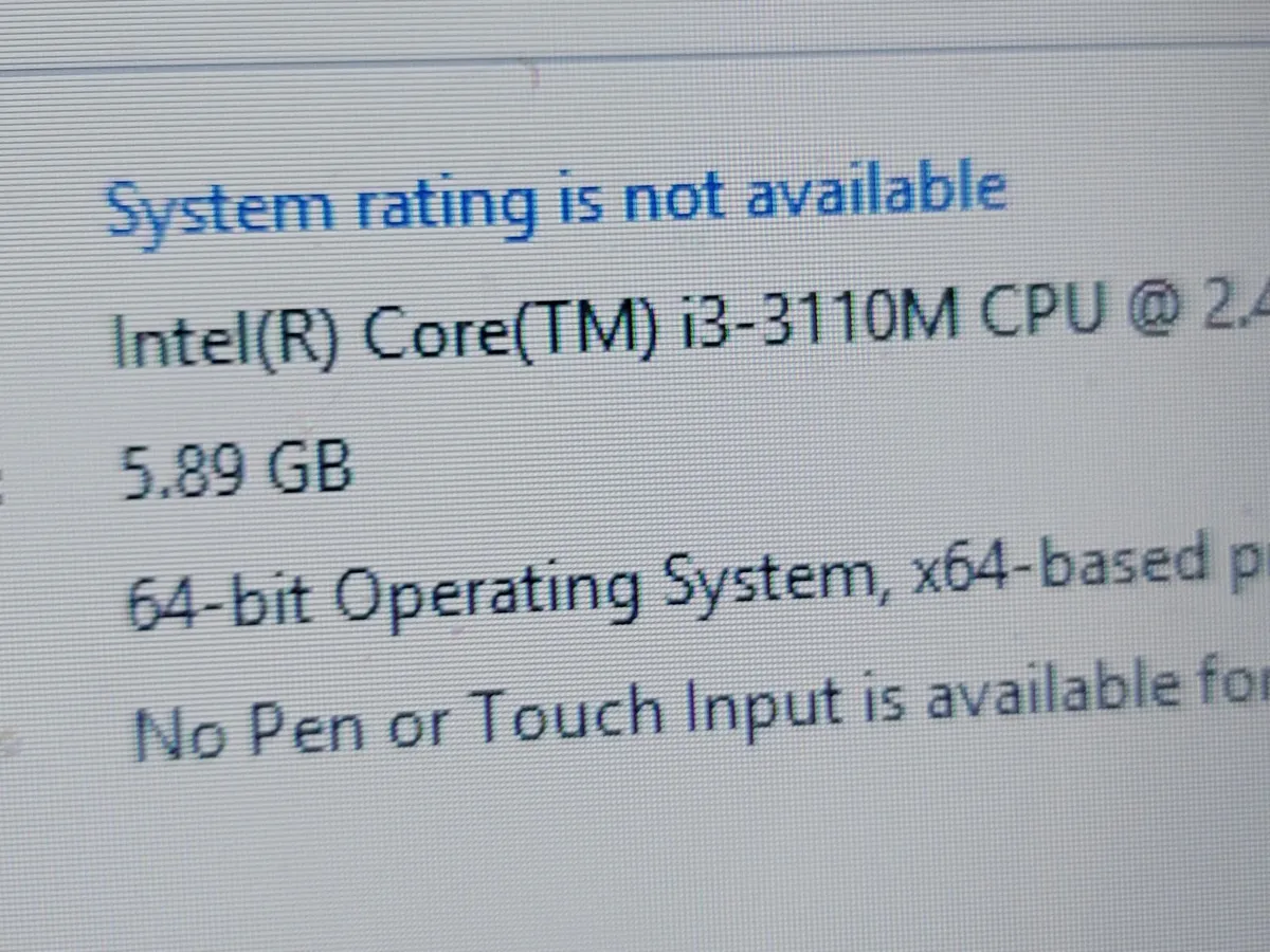 HP Pavilion G6, 6GB Ram, 750GB HDD, Windows 8, - Image 4