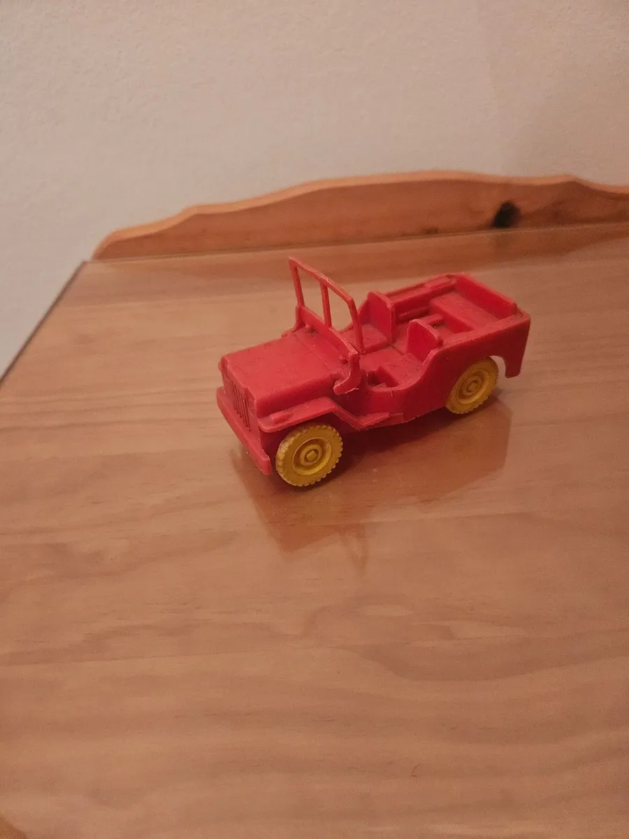 Vintage Tudor Rose Plastic Jeep - Image 1