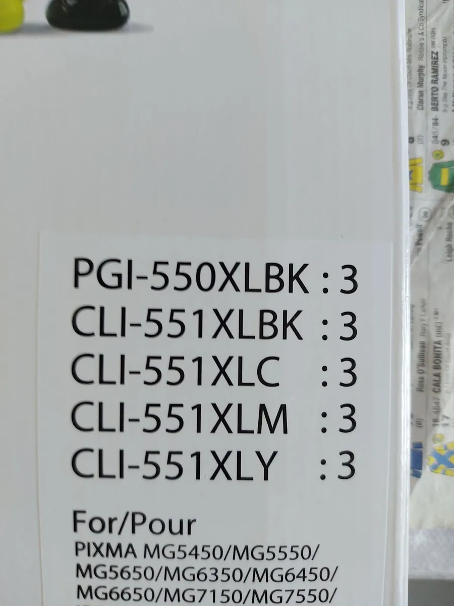 Selection of 13 NEW Canon compatible inks - Image 3