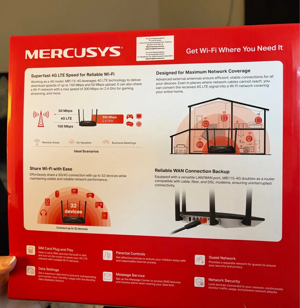 4G LTE Wireless Router - Image 3