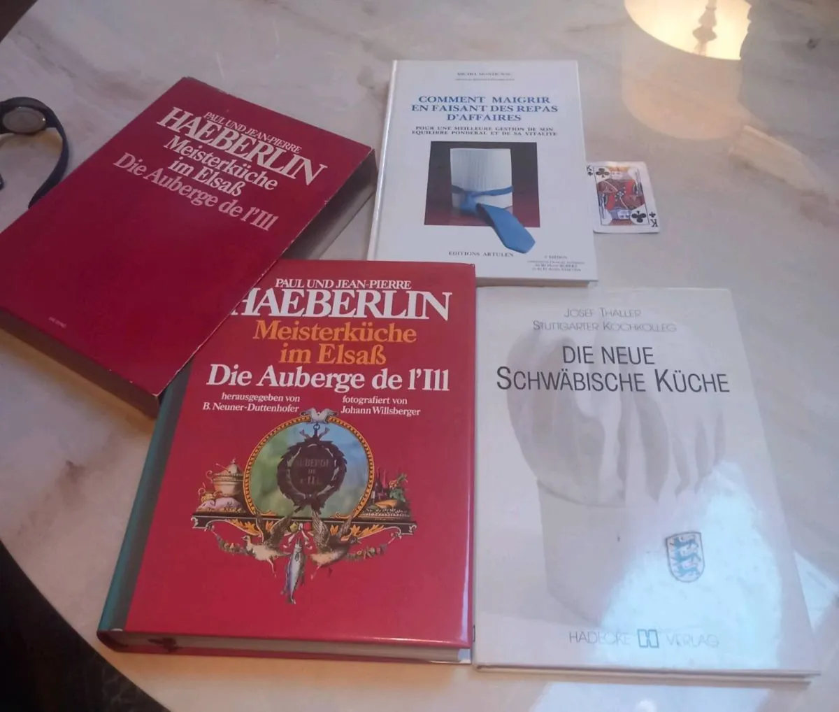 3 hardbacks cooking 1 French 2 German D18 - Image 1