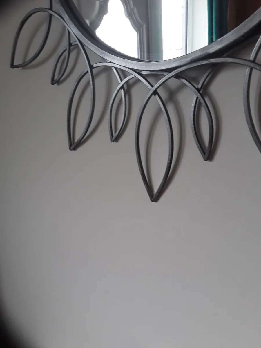 Lovely vintage collectible large mirror - Image 2