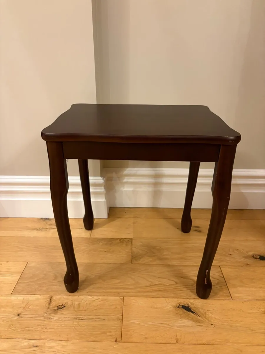 Mahogany nest of tables - Image 4
