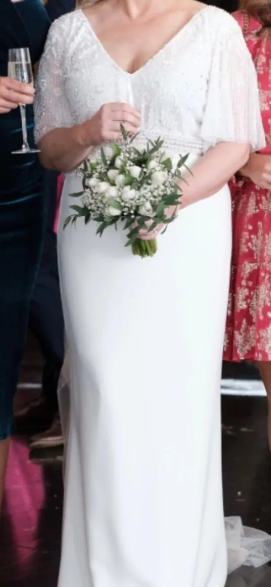 Wedding Dress 12/14 - Image 4