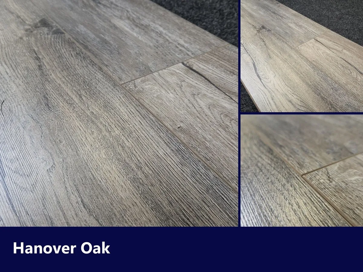 Hanover Oak 12mm AC4 Laminate Flooring - Image 1