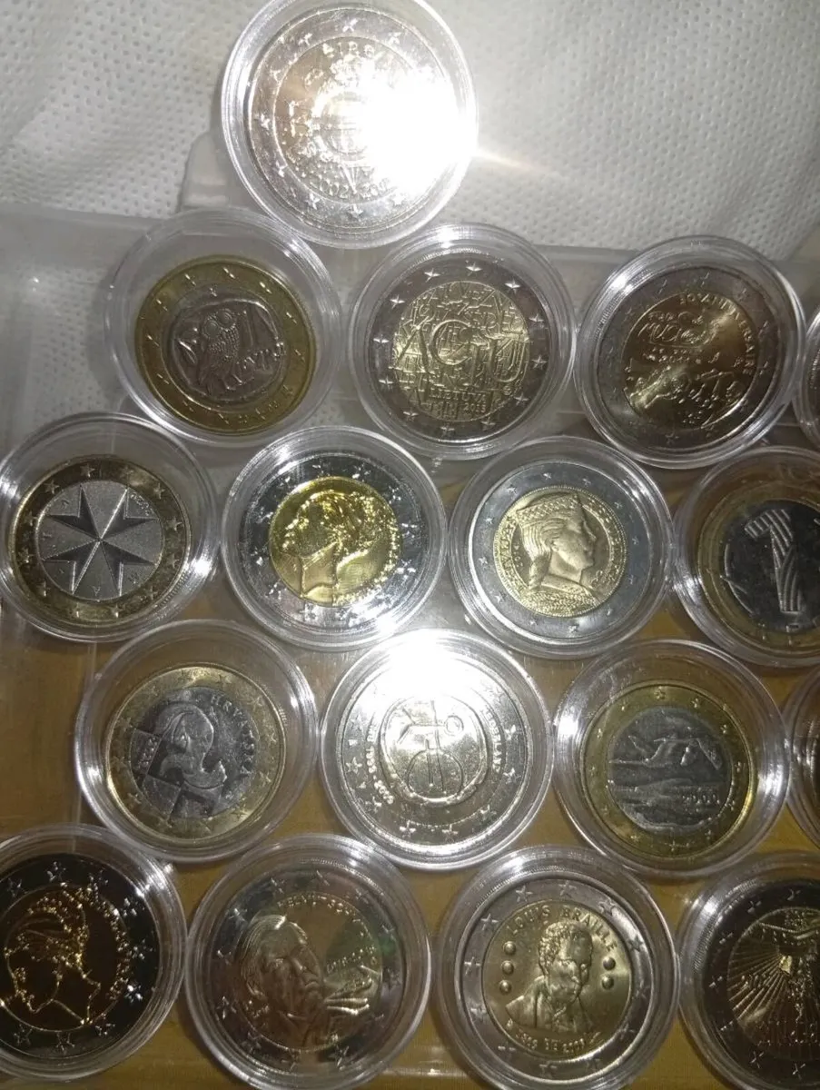 SELLING MY 2 EURO COLLECTION.ALL UNC COINS - Image 3