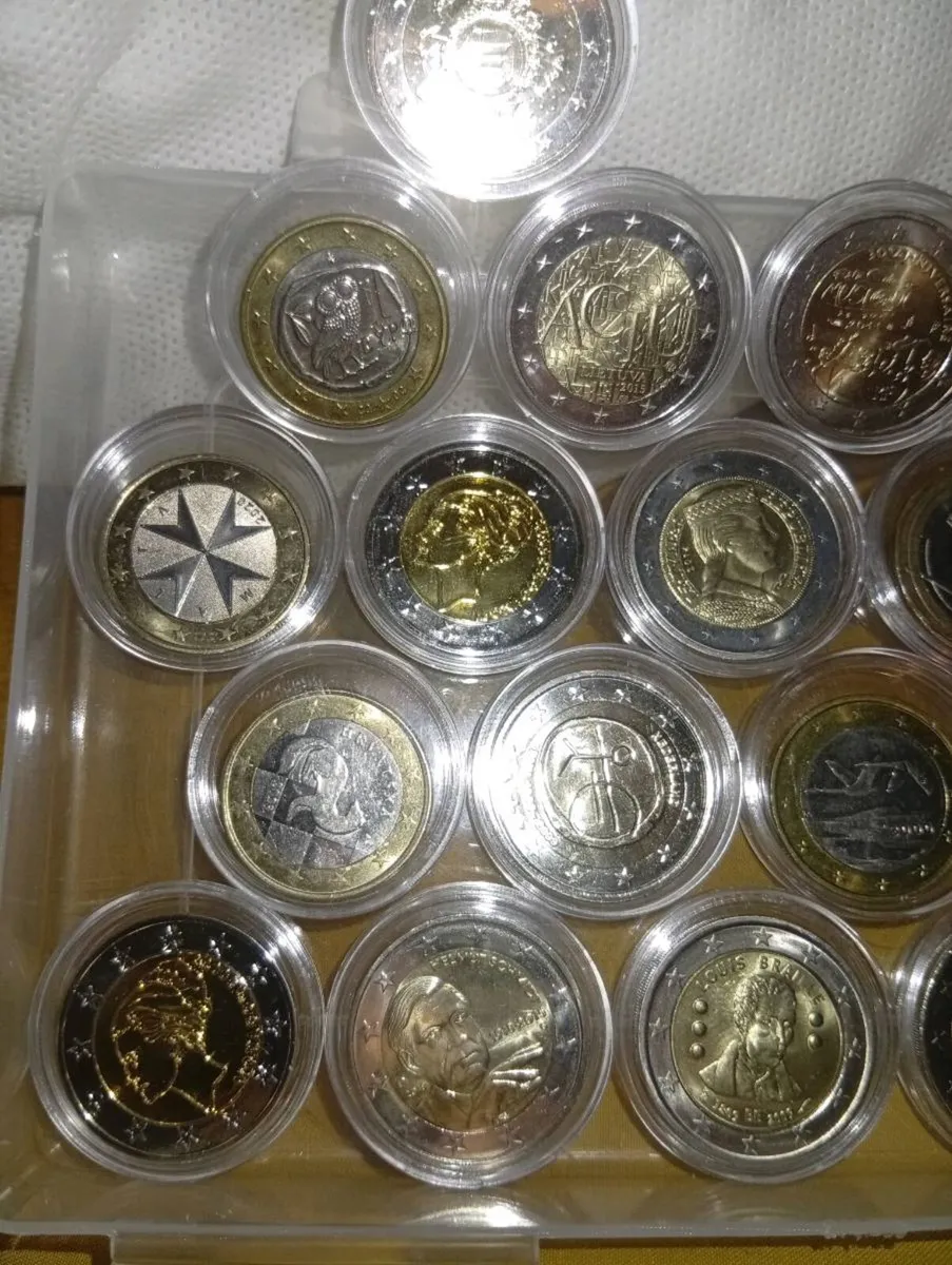 SELLING MY 2 EURO COLLECTION.ALL UNC COINS - Image 4