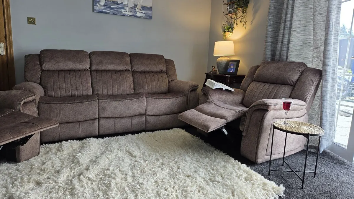 Cana Reclining Sofa Suite - Image 4