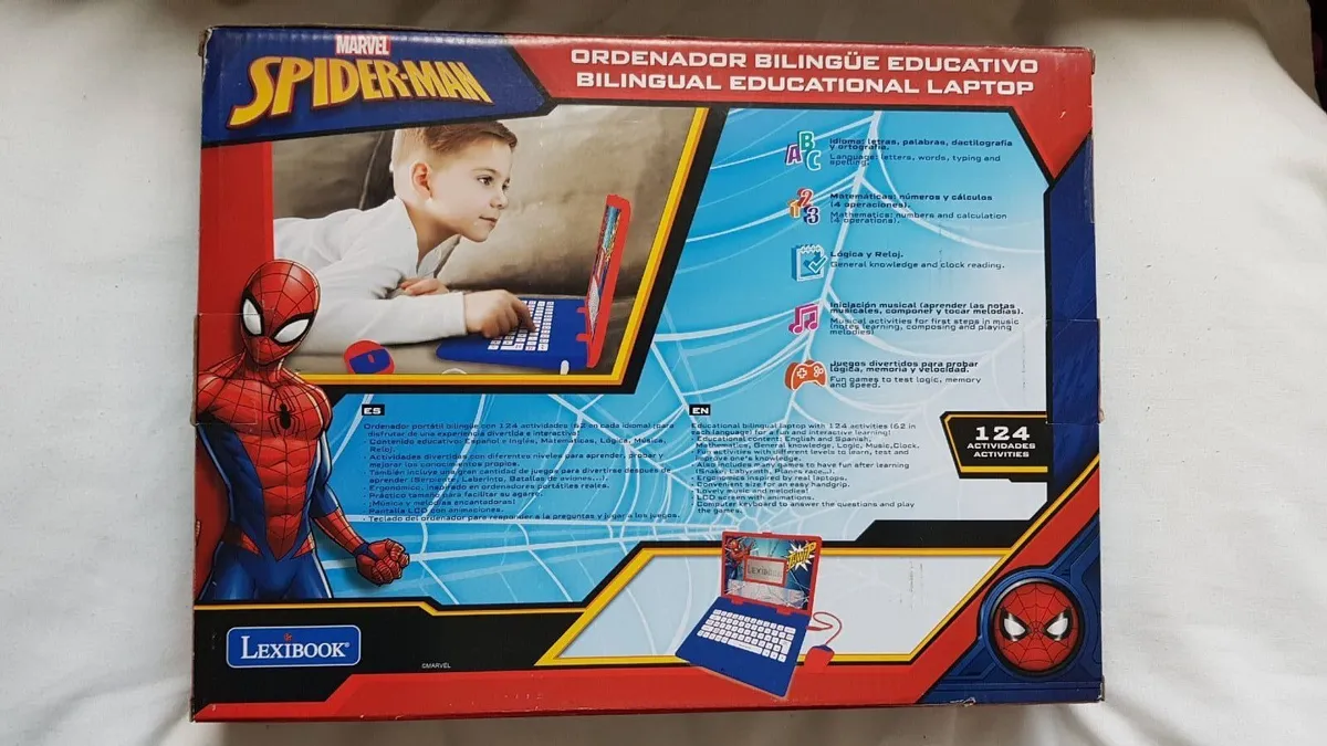 Spider-Man kids Laptop- Lex iBook, BRAND NEW - Image 2