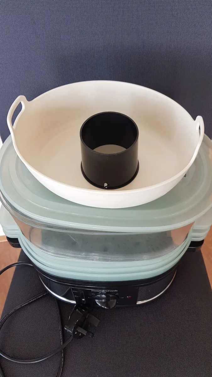 Food Steamer- Morphy Richards BRAND NEW with extra - Image 3