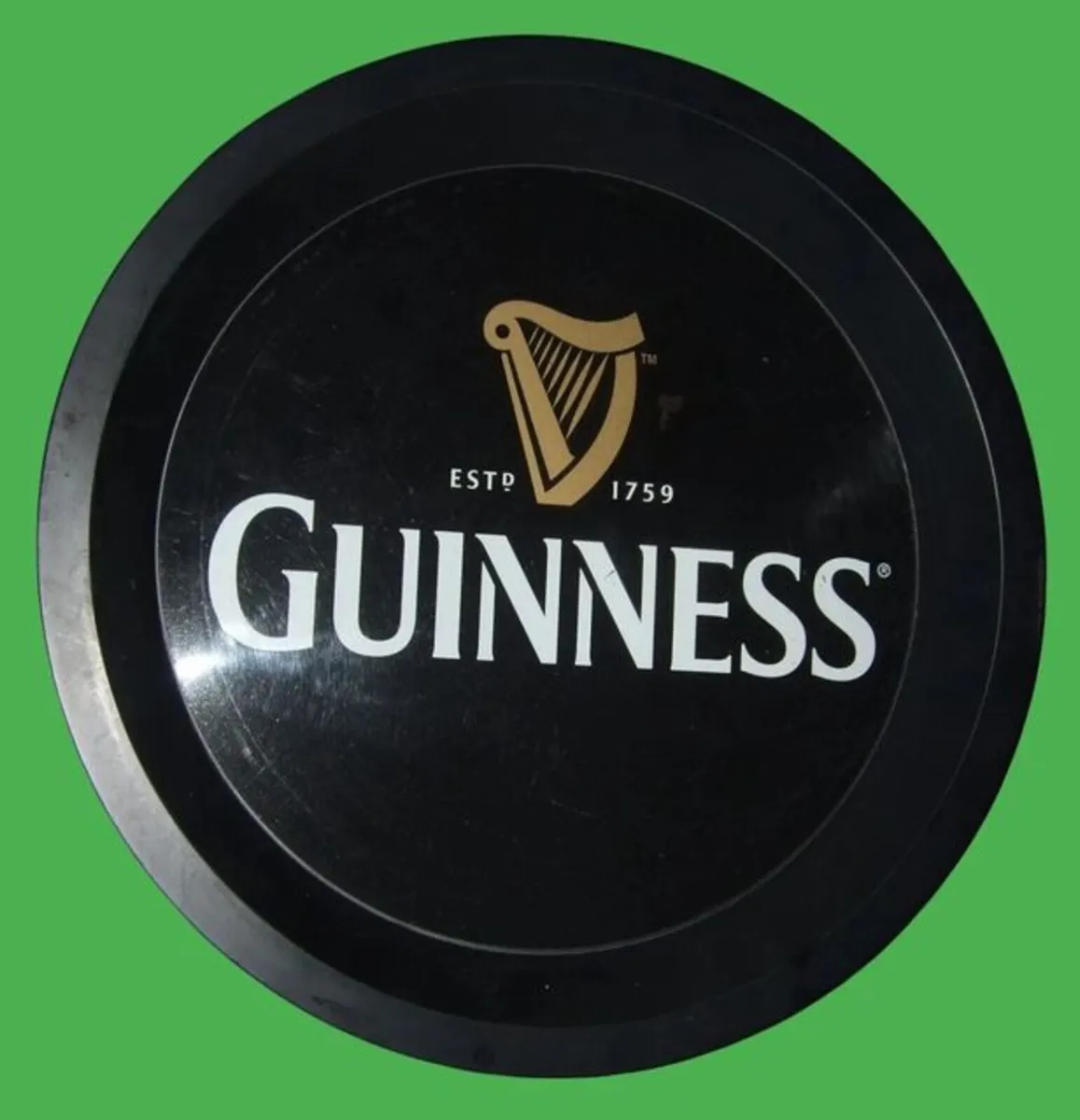 Pristine Vintage Guinness Bar Serving Tray - Image 1