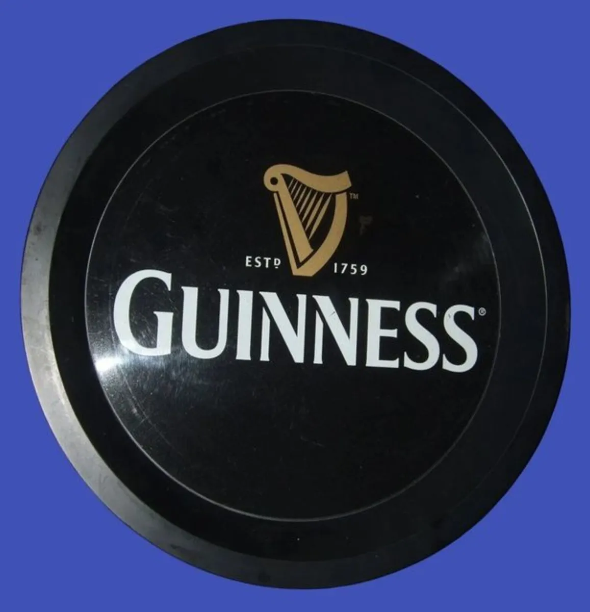 Pristine Vintage Guinness Bar Serving Tray - Image 2