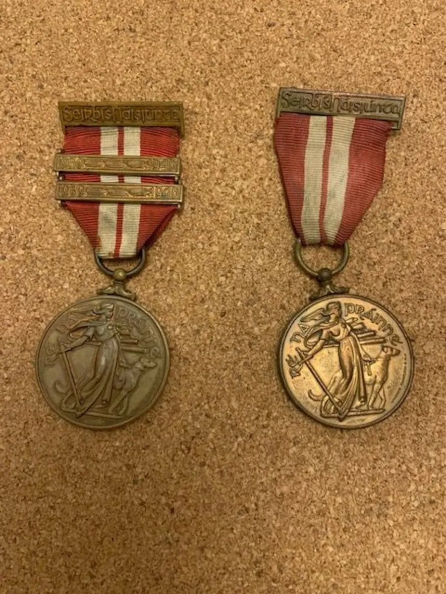 Na Fórsaí Cosanta (Defence Forces) Medals - Image 1