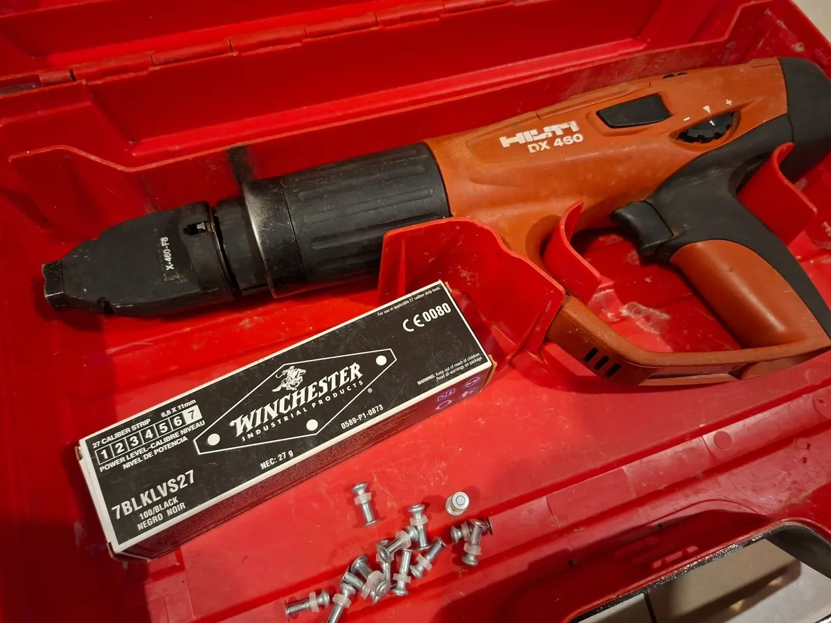 Hilti DX 460 F8 Powder-actuated tool "Serviced" - Image 2