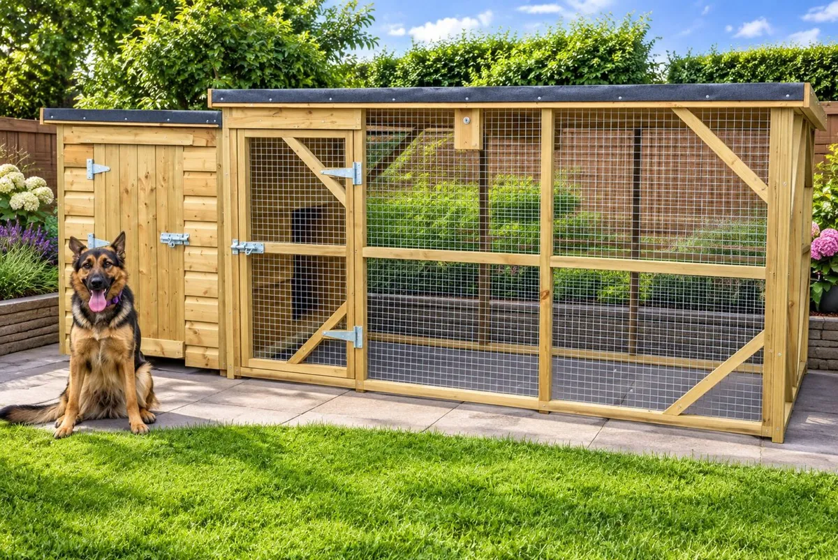 Dog kennel & enclosure - Image 1