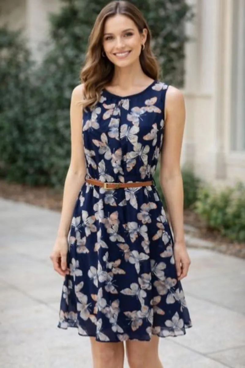 Dress, Jeans & 3 Tops Bundle (5 Pieces) - Image 3