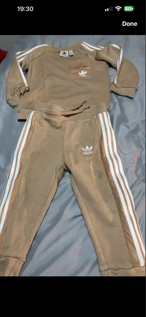 Boys adidas tracksuit 18/24 mths €10 - Image 2