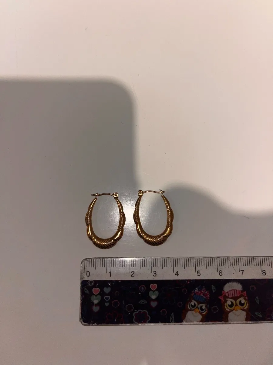 Gold earrings 9k - Image 2