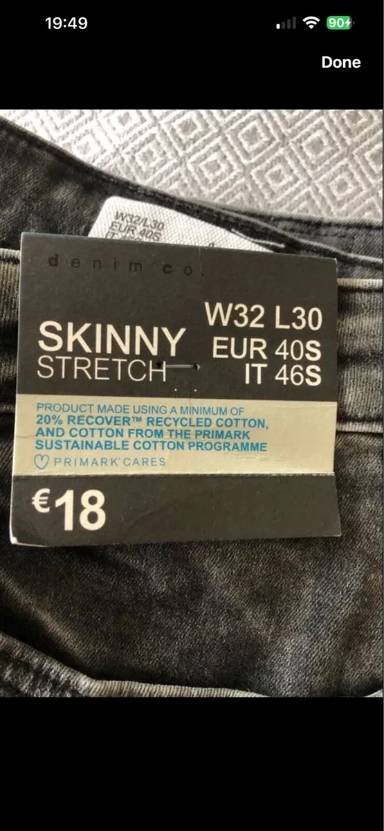 Mens BNWT jeans W32” x L30” €10 - Image 2