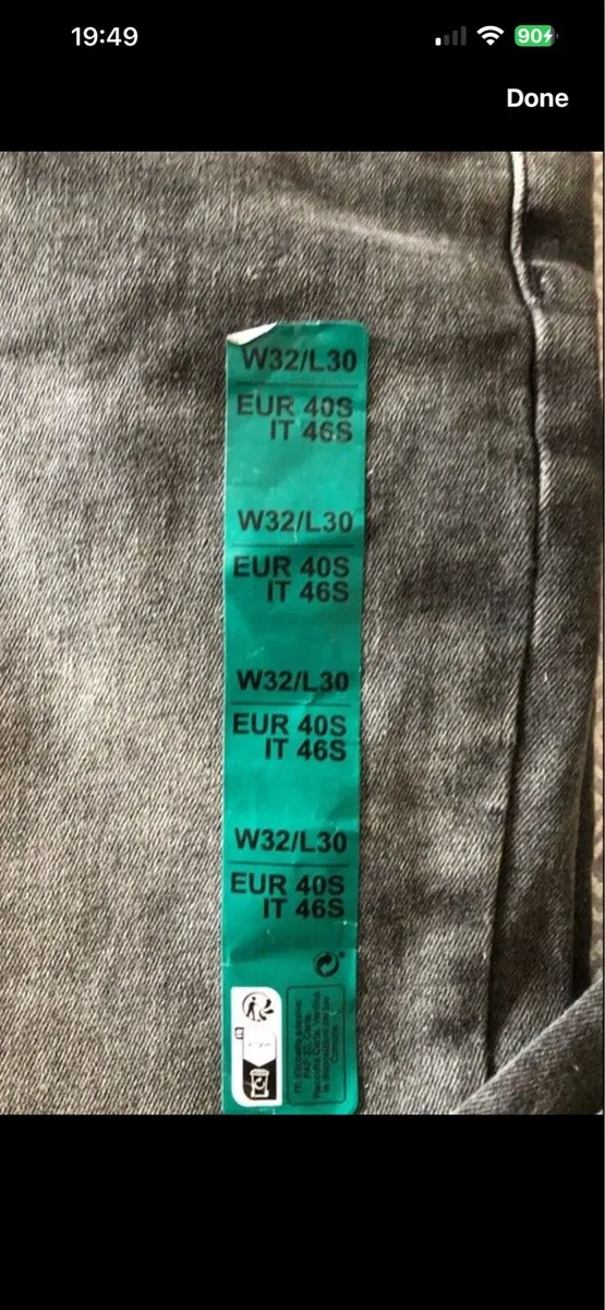 Mens BNWT jeans W32” x L30” €10 - Image 3
