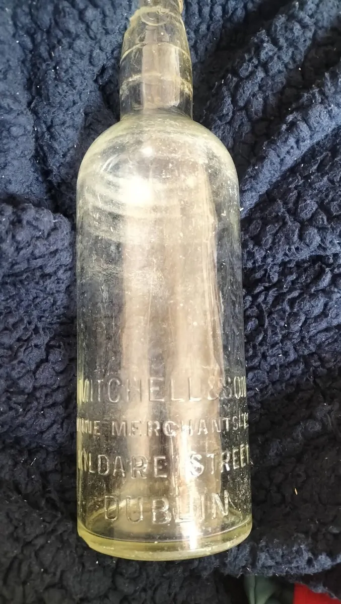 VINTAGE DUBLIN MICIL WHISKEY BOTTLE