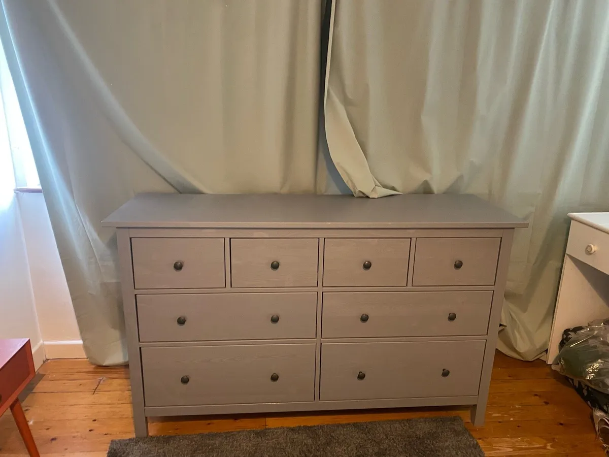 IKEA HEMNES eight-drawer chest