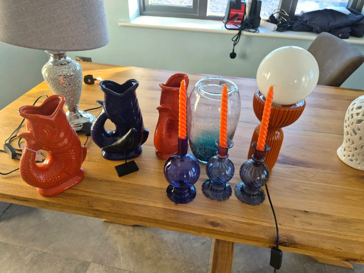 Orange and navy accessories - Image 1