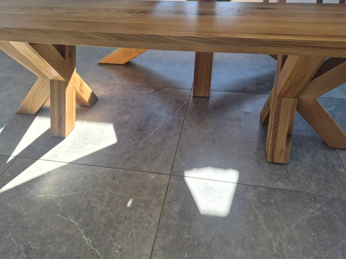Kitchen table,bench and 4 chairs. - Image 4