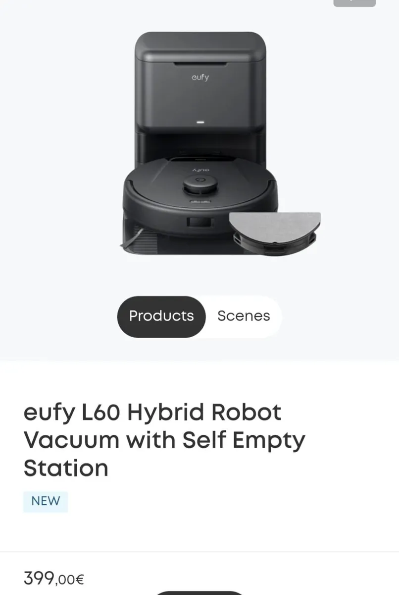 Robot vacuum and mop - Image 3