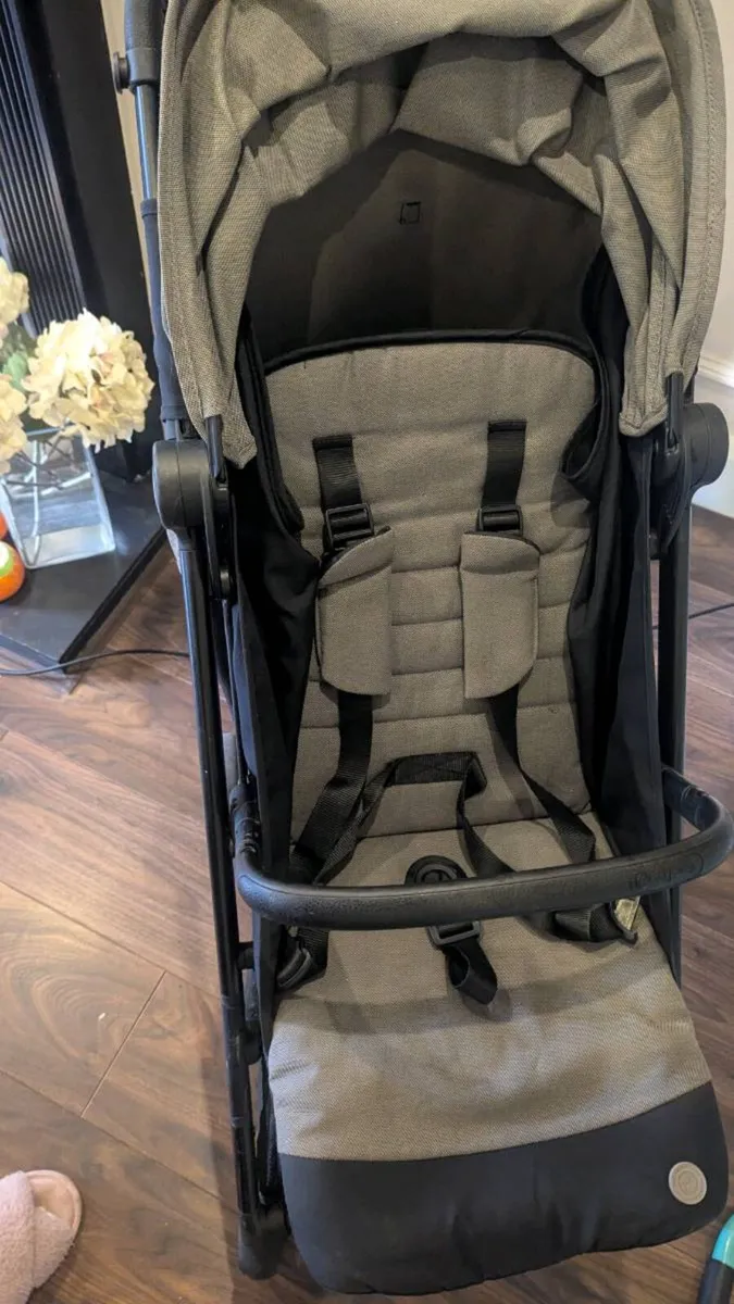 cybex breezy stroller, foot muff, cup holder and r - Image 2