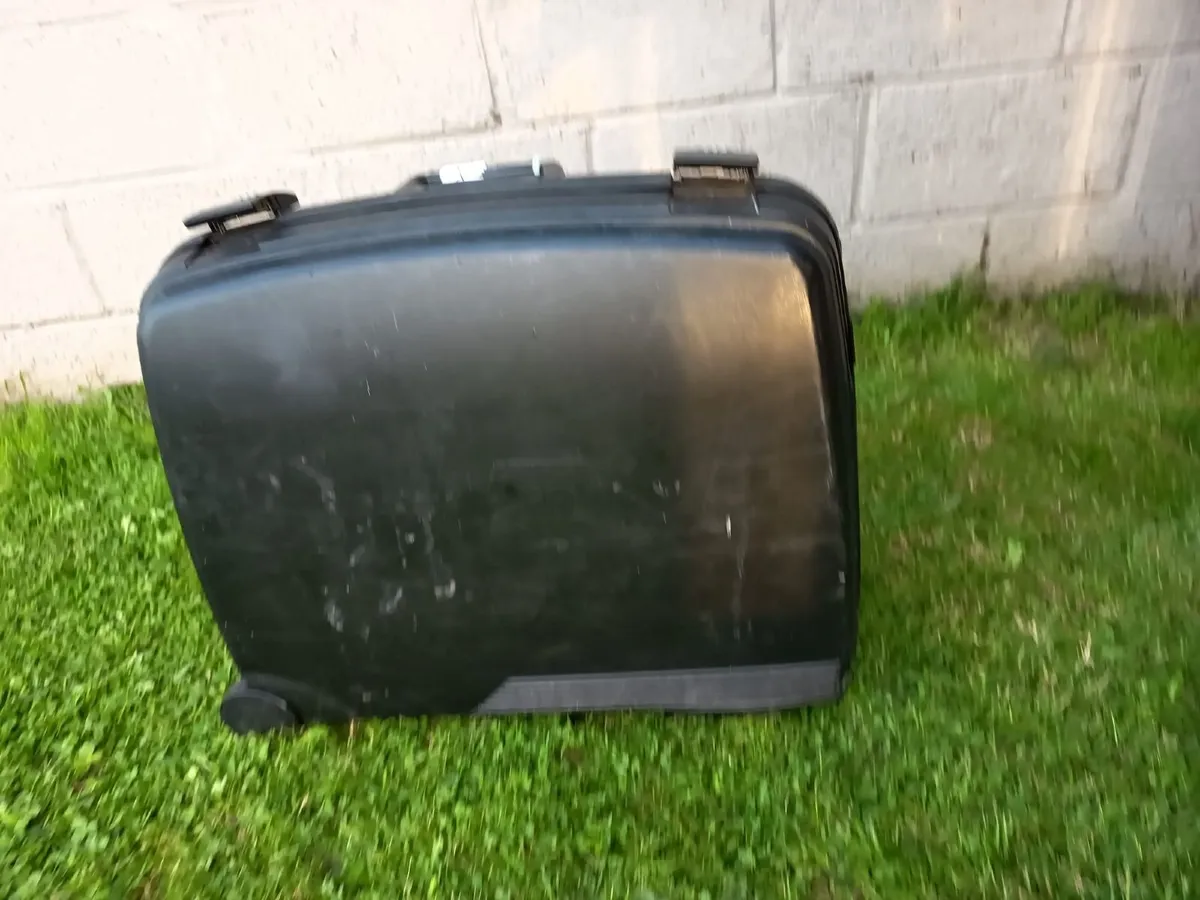 Pierre Cardin black wheeled suitcase - Image 1